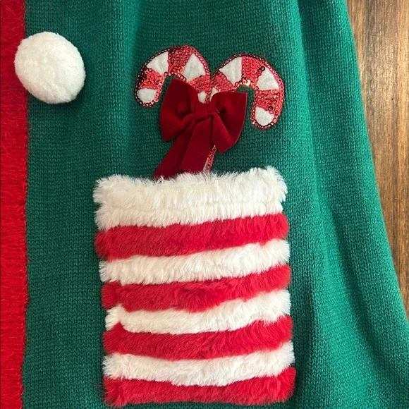 Holiday Time Christmas Vest - Picture 3 of 10